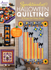 Link to Spooktacular Halloween Quilting by Annie's Quilting in Freading
