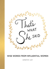 Link to That's What She Said by Kimberly Joy in the catalog