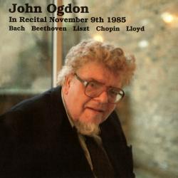 Cover image for John Ogdon Live in Recital, November 9th, 1985